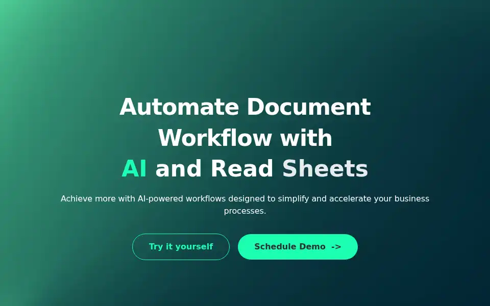 Screenshot of formx.ai