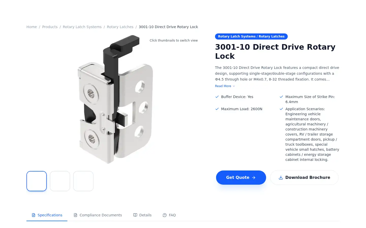 Screenshot of forndlock.com