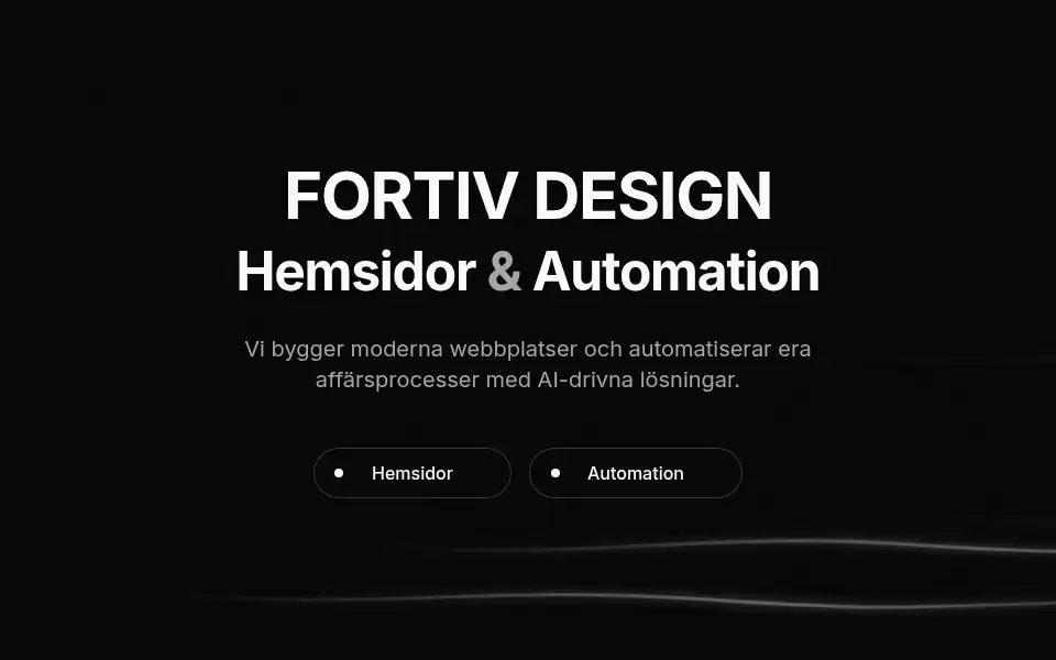 Screenshot of fortivdesign.com