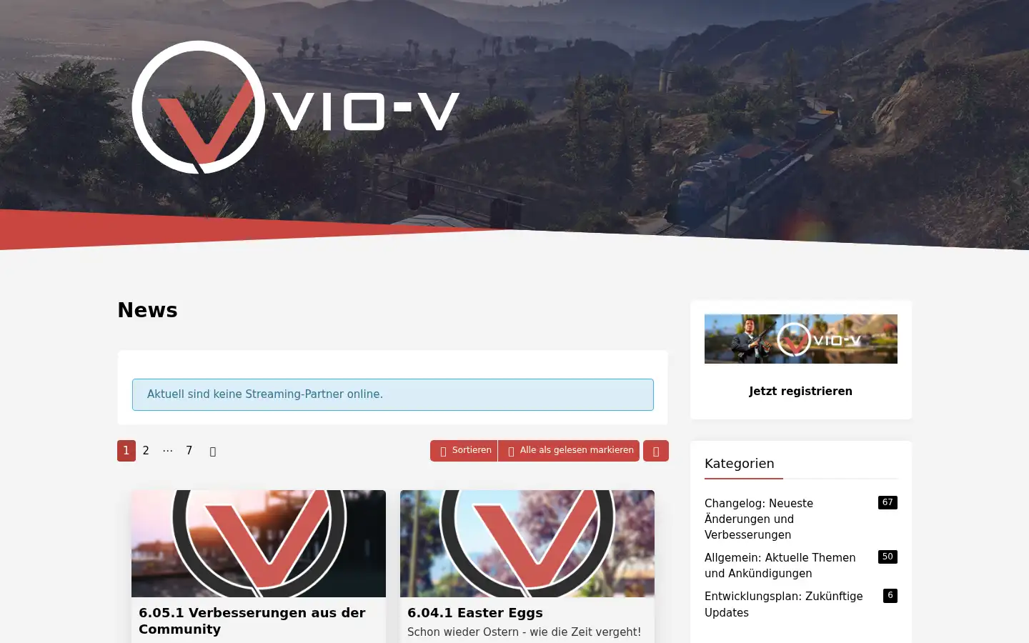 Screenshot of forum.vio-v.com