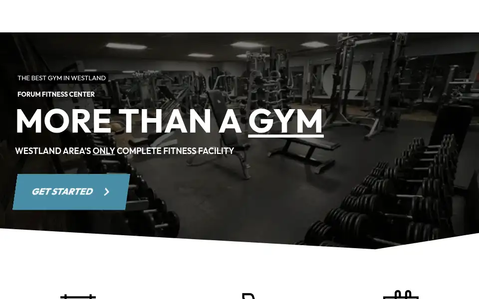 Screenshot of forumfitnesscenter.com
