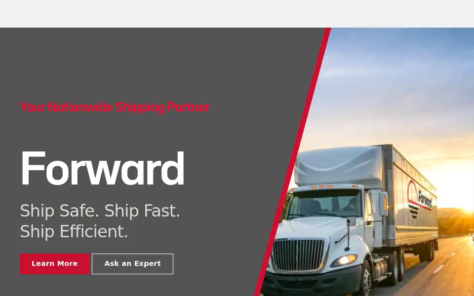 Screenshot of forwardair.com