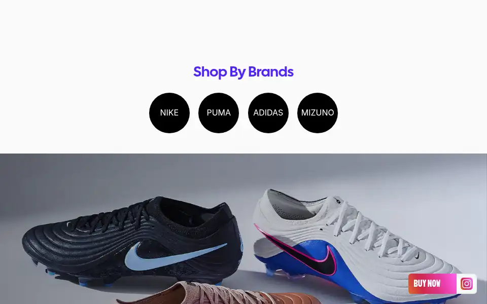 Screenshot of forzacleats.com