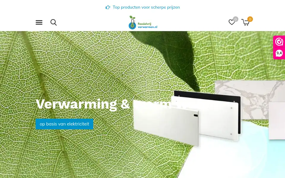 Screenshot of fossielvrijverwarmen.nl