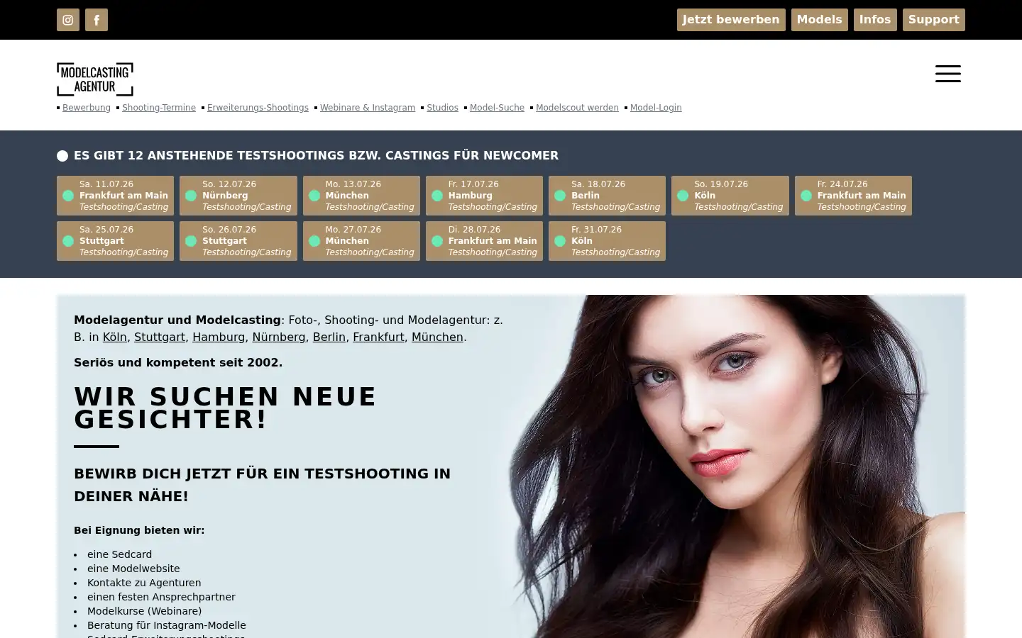 Screenshot of foto-agentur.de
