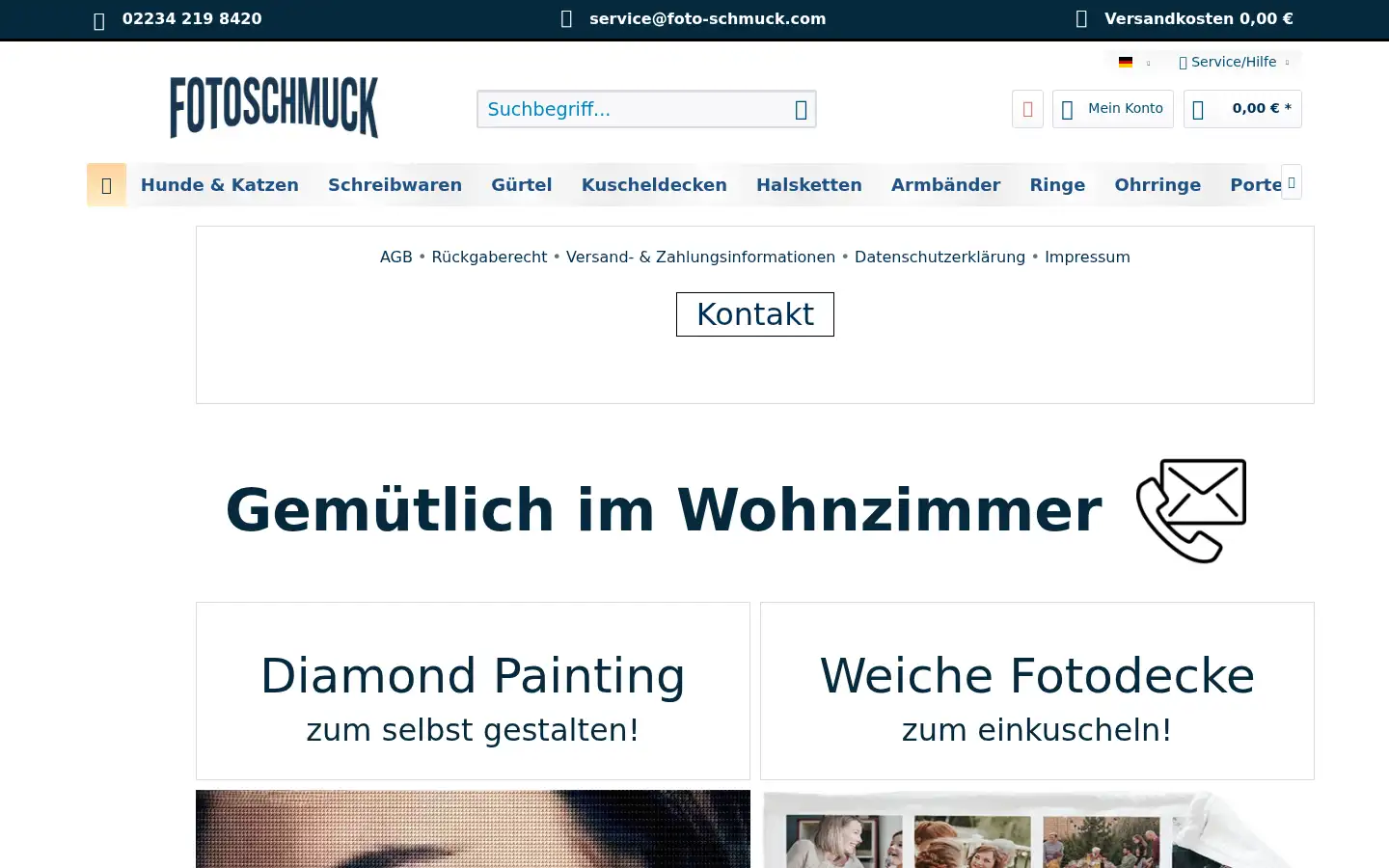 Screenshot of foto-schmuck.com