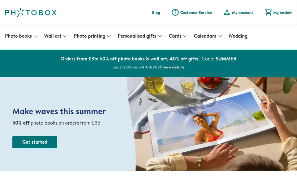 Screenshot of fotobox.com
