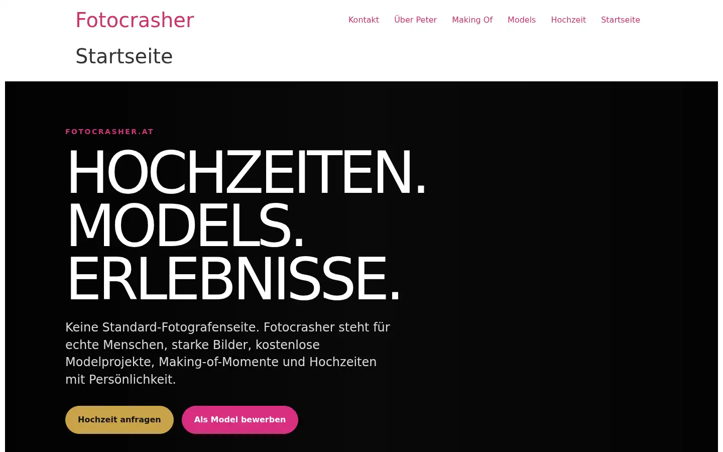 Screenshot of fotocrasher.at