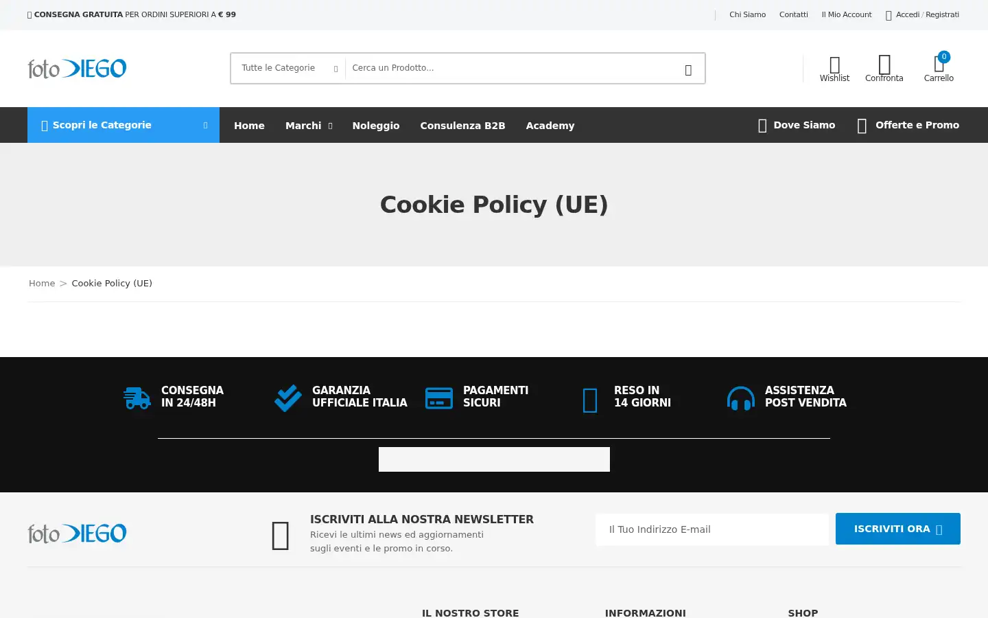 Screenshot of fotodiego.com