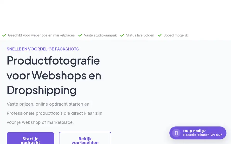 Screenshot of fotofy.nl