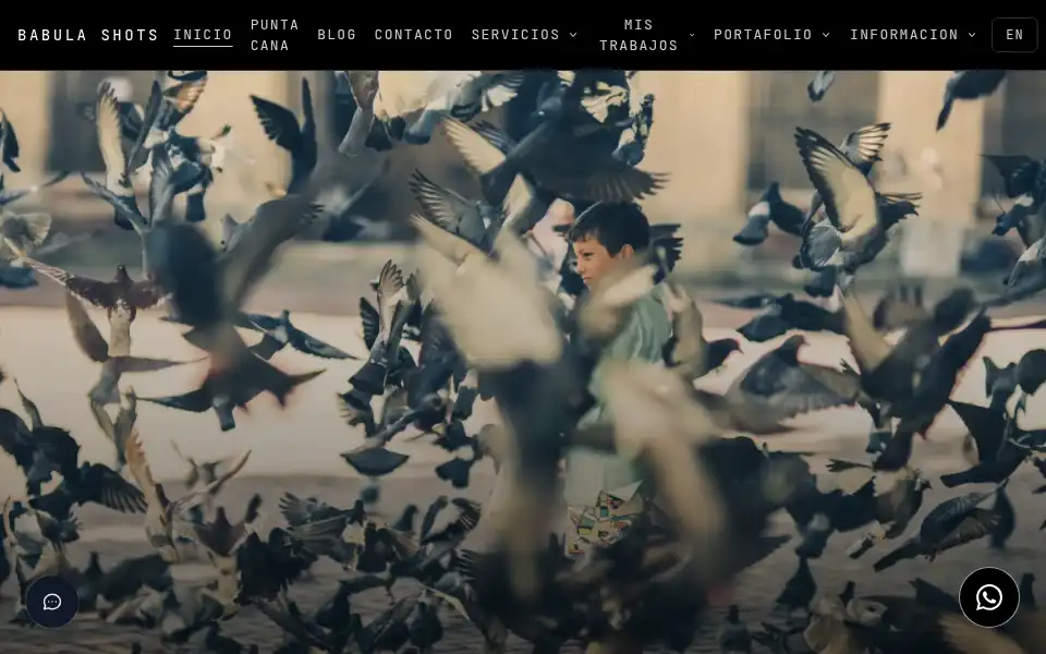 Screenshot of fotografosantodomingo.com