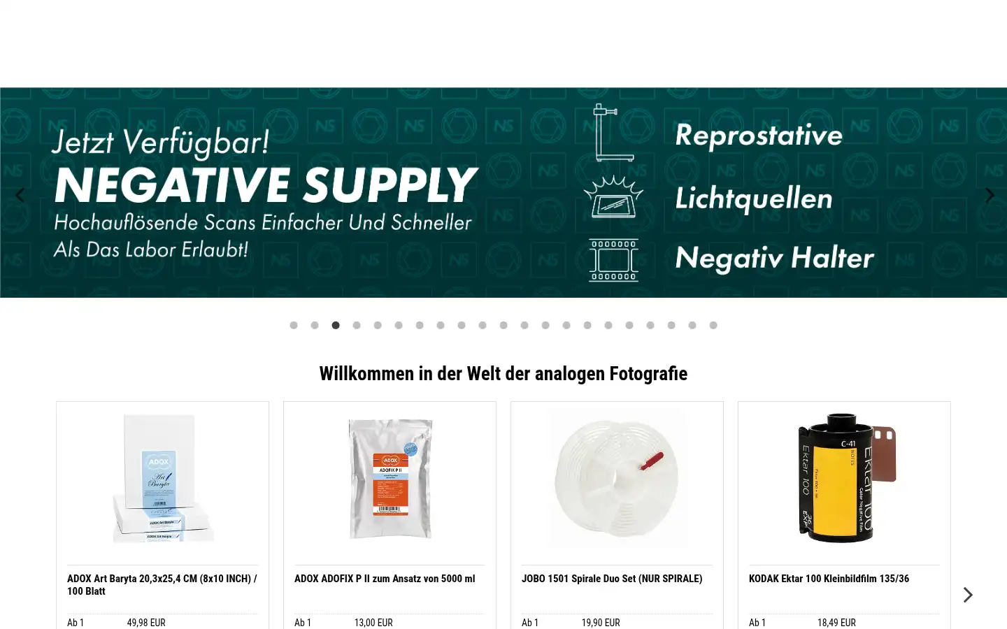 Screenshot of fotoimpex.de