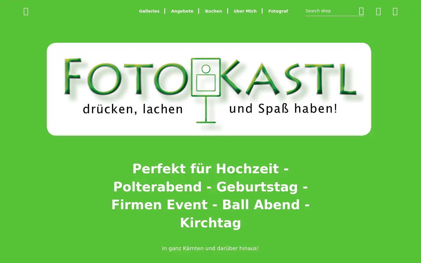 Screenshot of fotokastl.eu