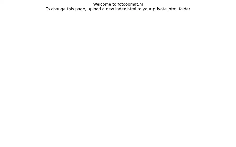 Screenshot of fotoopmat.nl