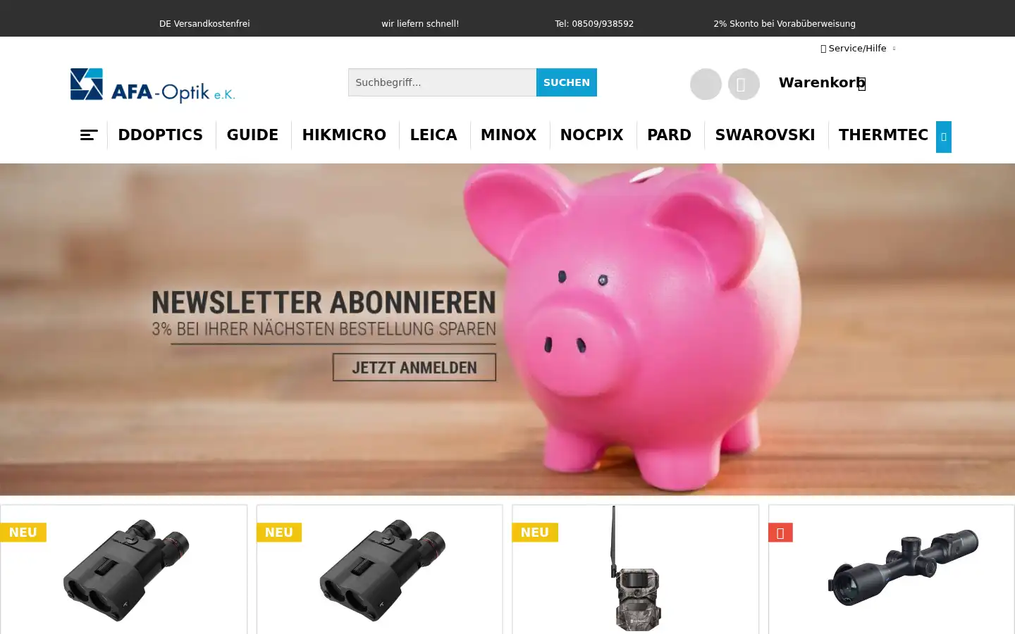 Screenshot of fotoversand-afa.de