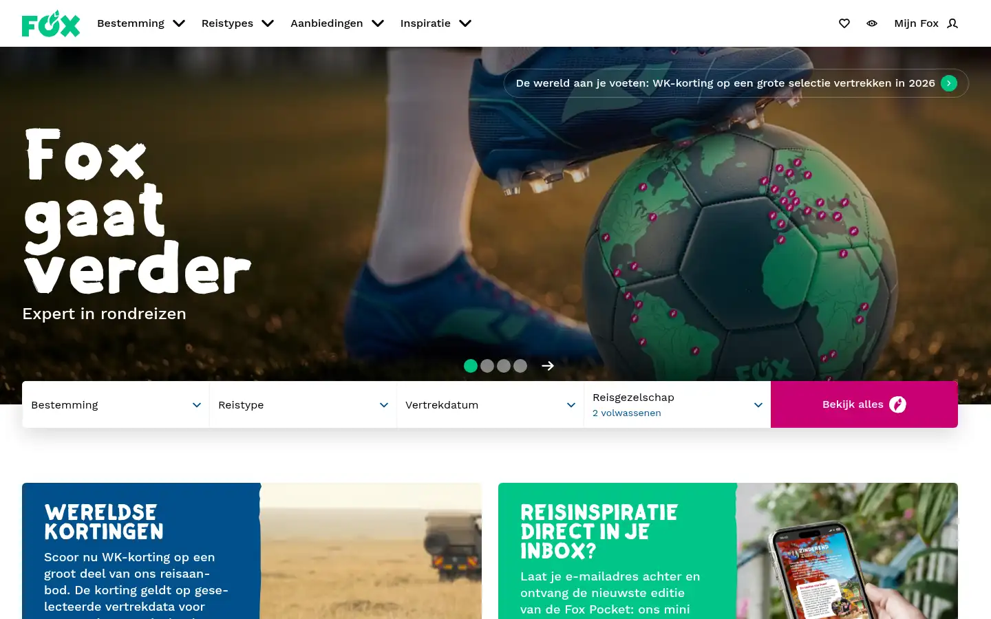 Screenshot of fox.nl