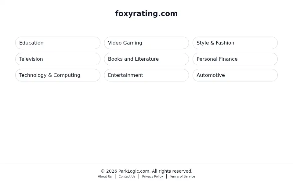 Screenshot of foxyrating.com