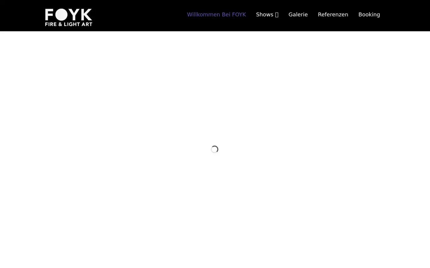 Screenshot of foyk.ch