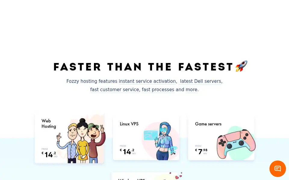 Screenshot of fozzy.com