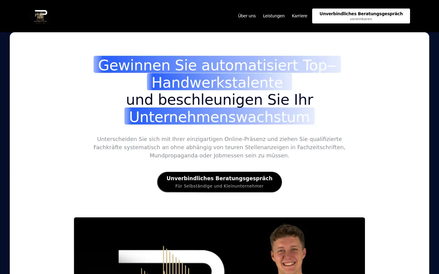 Screenshot of fp-recruiting.de