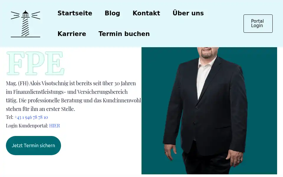Screenshot of fpe.at