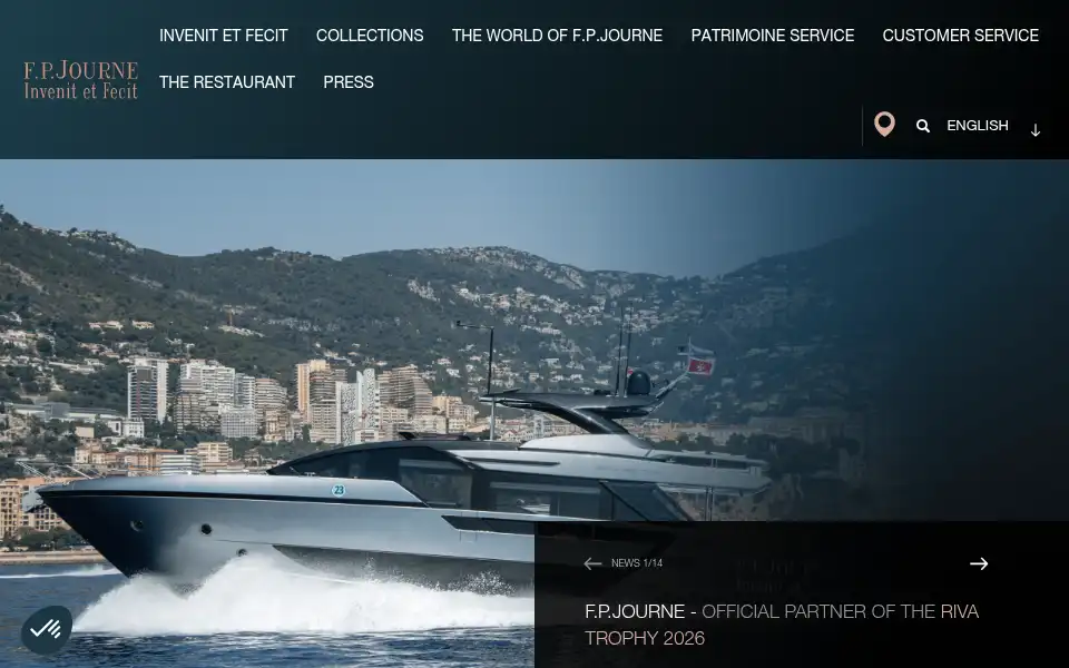 Screenshot of fpjourne.com