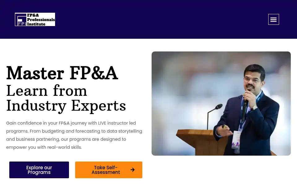Screenshot of fpnaprofessionals.com