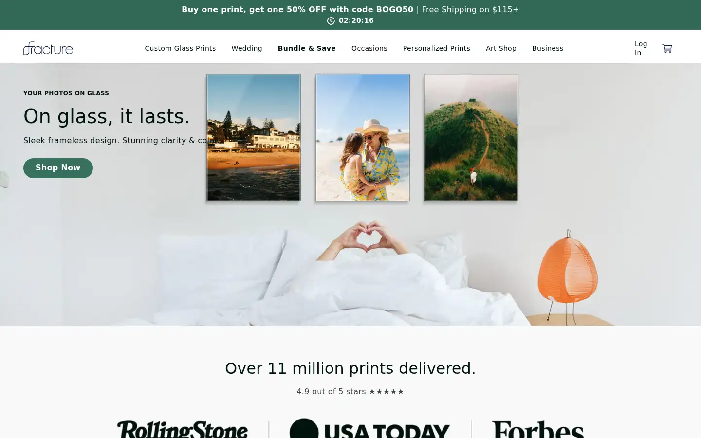 Screenshot of fractureme.com