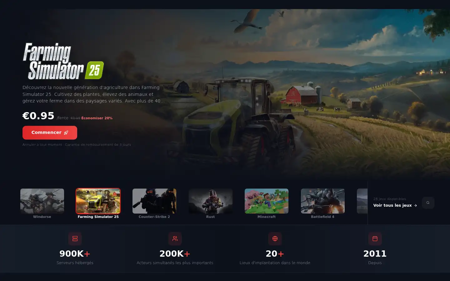 Screenshot of fragnet.net