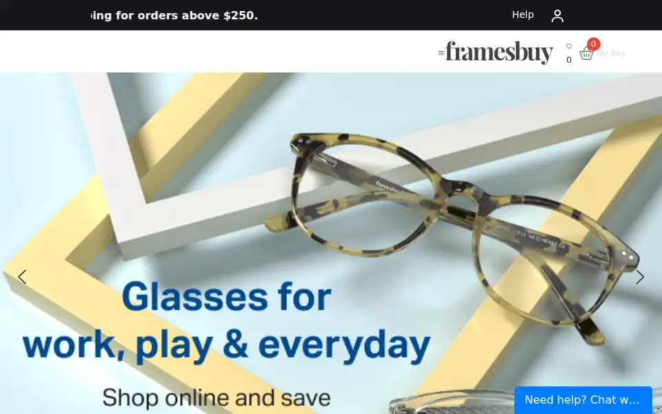 Screenshot of framesbuy.com.au