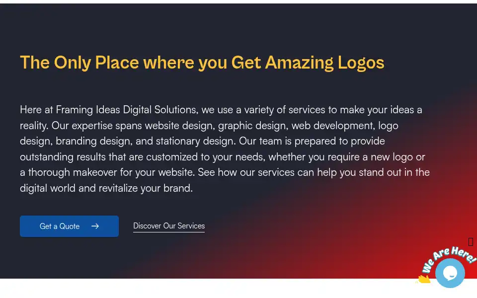 Screenshot of framingideas.com