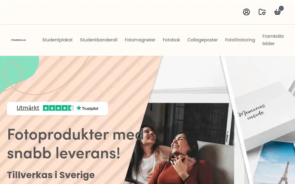 Screenshot of framkalla.com