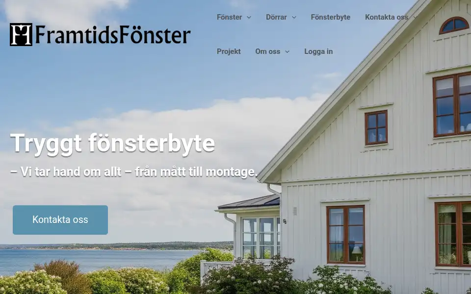 Screenshot of framtidsfonster.se