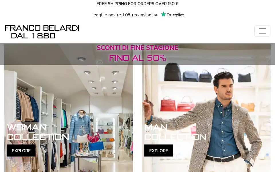 Screenshot of francobelardi.com