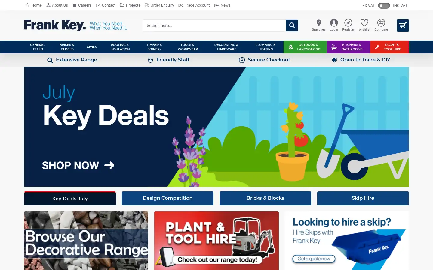 Screenshot of frank-key.co.uk