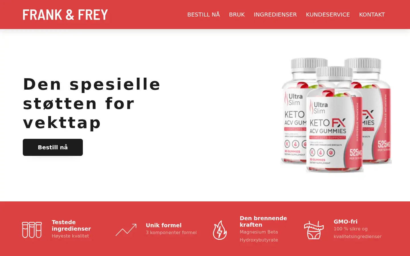 Screenshot of frankandfrey.com