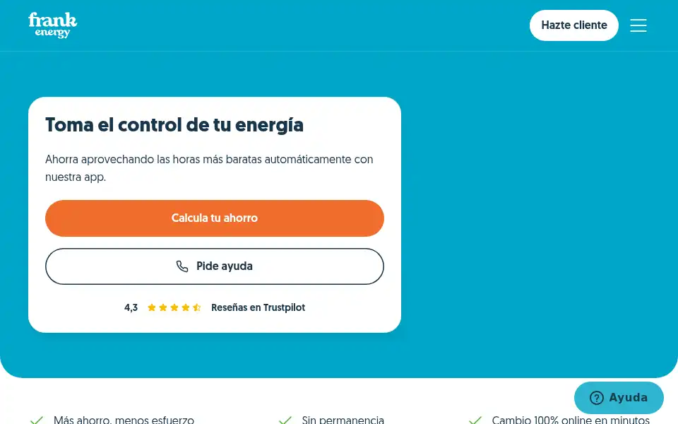 Screenshot of frankenergy.es