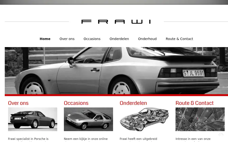 Screenshot of frawi.com