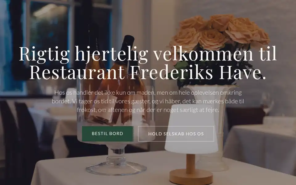 Screenshot of frederikshave.dk