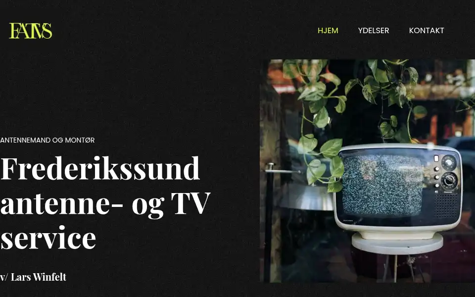 Screenshot of frederikssund.tv