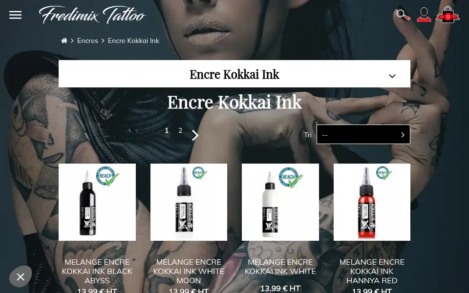 Screenshot of fredimixtattoo.com