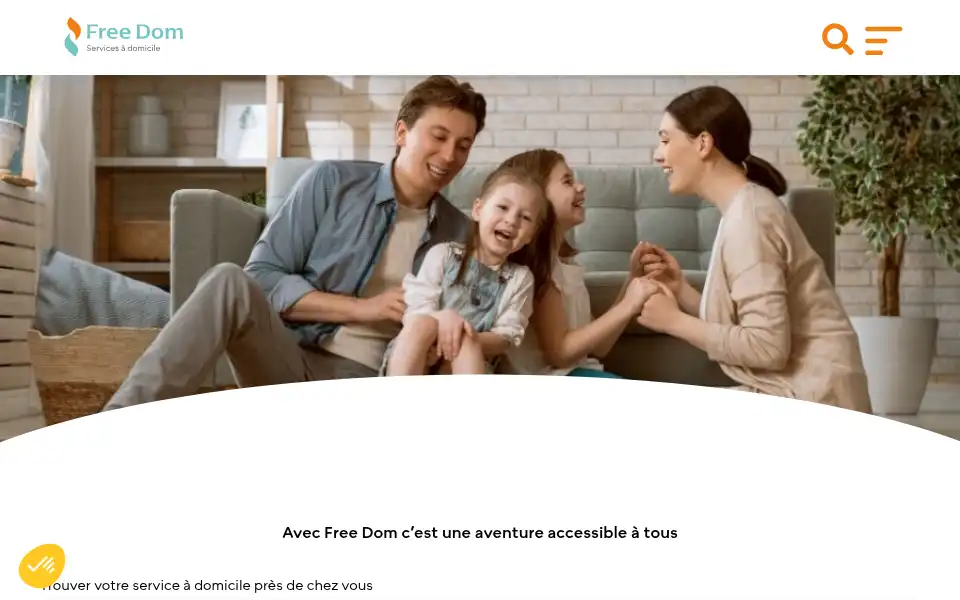 Screenshot of free-dom.fr
