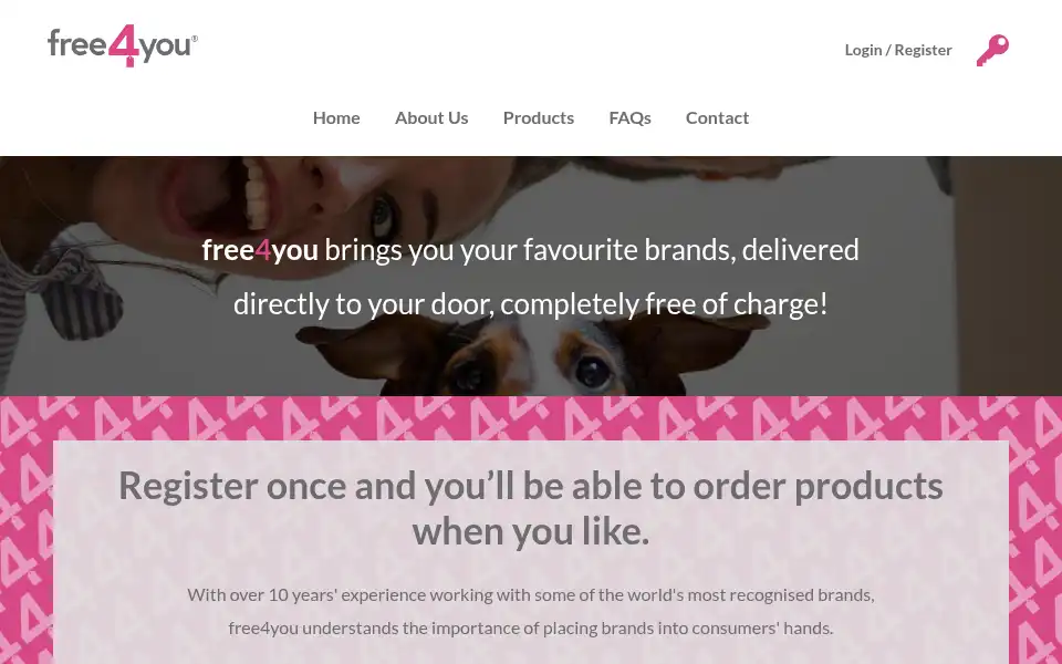 Screenshot of free4you.co.uk