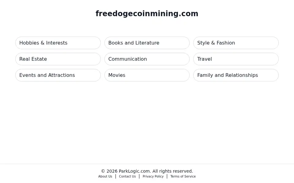 Screenshot of freedogecoinmining.com
