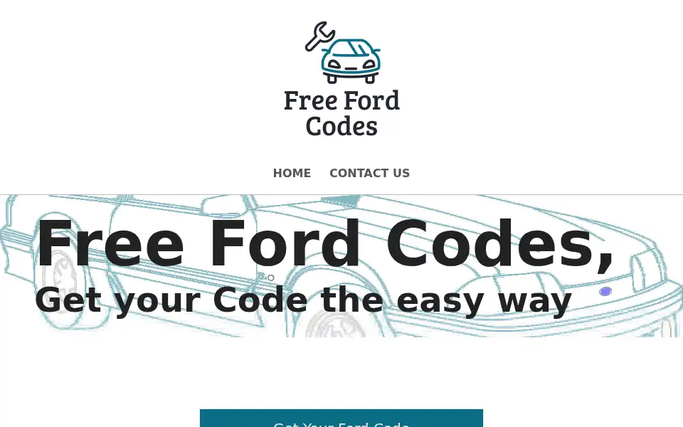 Screenshot of freefordcodes.ab-repair.co.uk