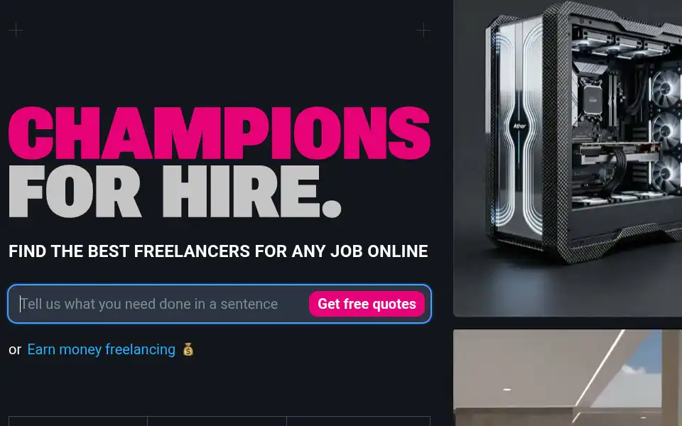 Screenshot of freelancer.in