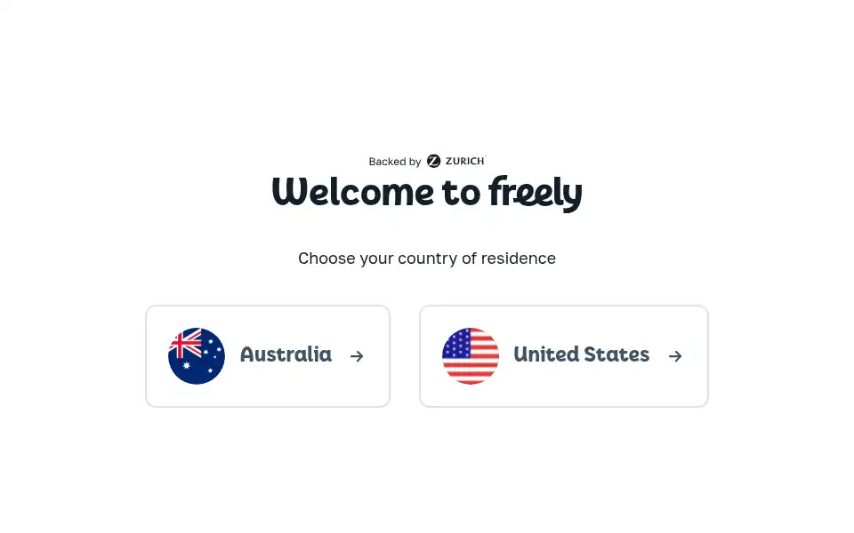 Screenshot of freely.me