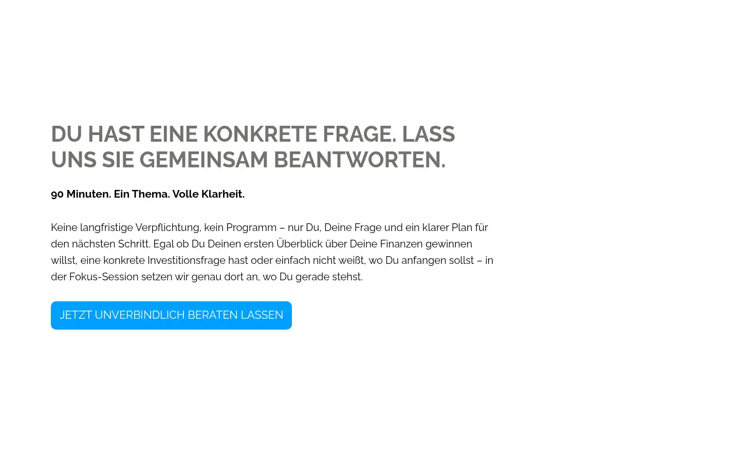 Screenshot of freenanz.de