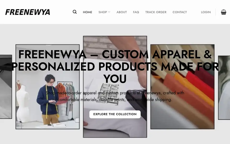 Screenshot of freenewya.com