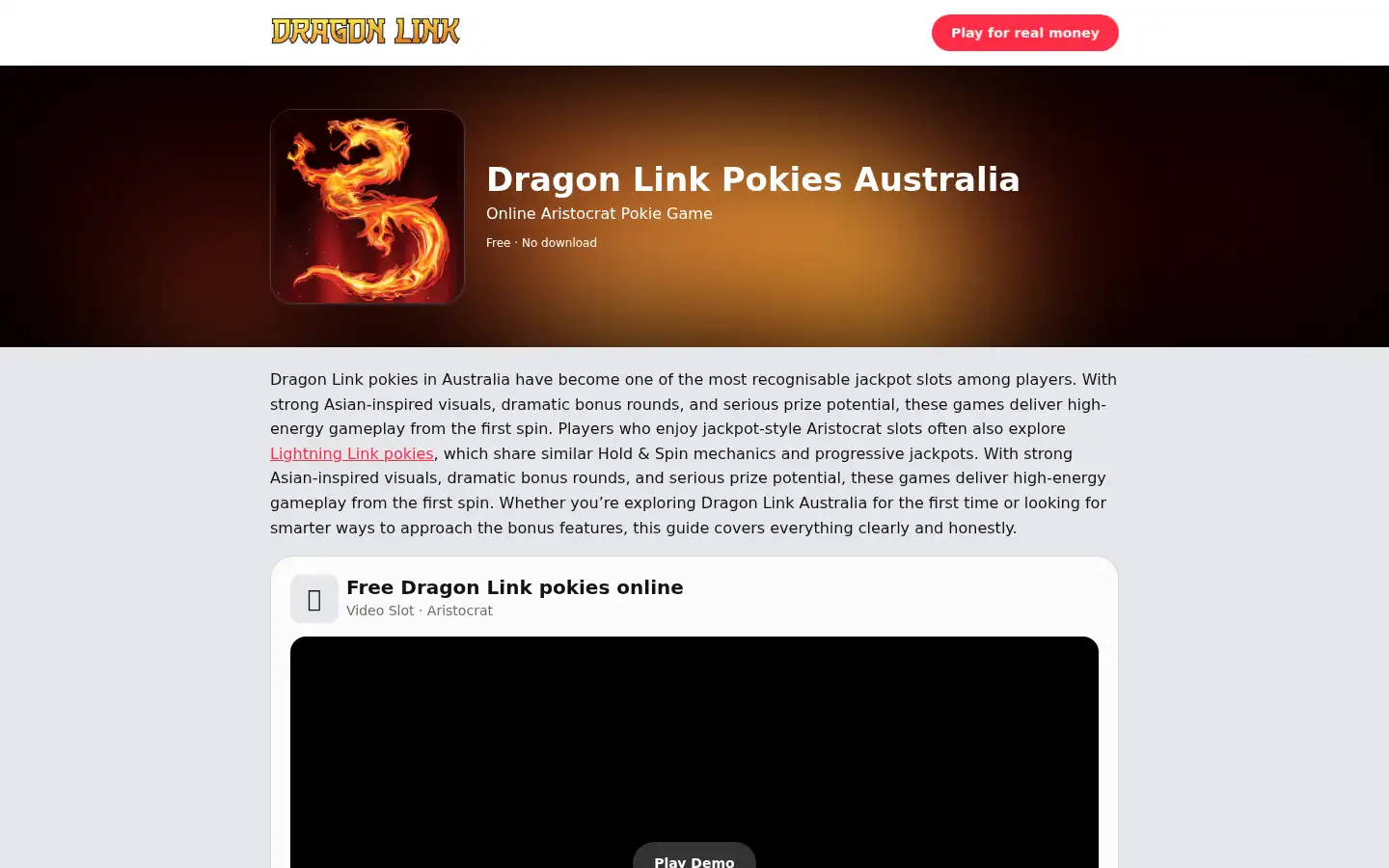 Screenshot of freepokieslightninglink.com